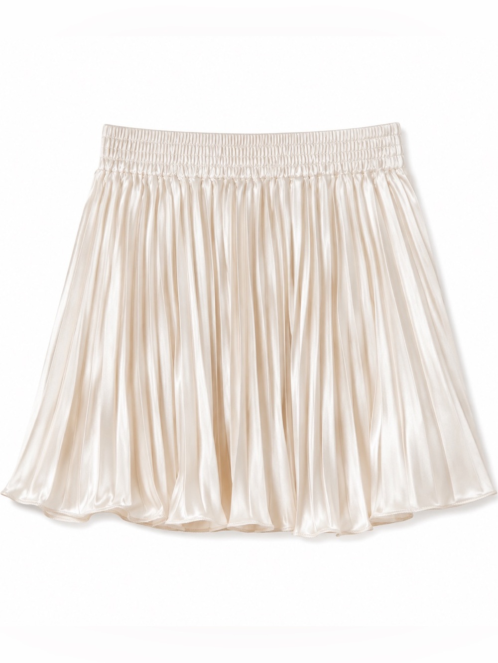 Endless Rose Pleated Satin Skirt